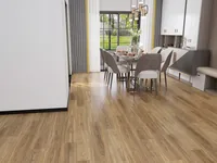 Glue Down lvt 2-3mm Plank/SP6108 in a warm red-brown oak finish