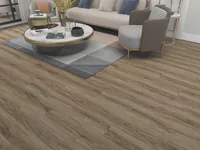 SP5132 luxury vinyl floor in a warm mid-brown oak finish