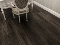 LVT Dry Back Vinyl Floor (Glue Down) 3mm in a dark espresso, near wenge finish