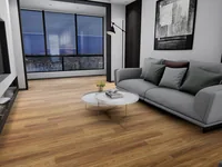 LVT Dry back vinyl floor (Glue down)3mm in a mid-brown oak finish