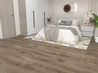 SP8027 Luxury glue down 2mm lvt glue down vinyl floor in a mid-brown oak finish