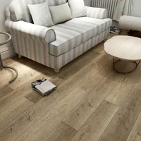 SP88014 5 mm loose lay vinyl plank in a warm mid-brown oak finish