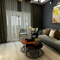 SP88055 5 mm loose lay vinyl plank in a rich mid-brown oak finish