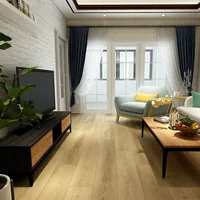 SP88068 5 mm loose lay vinyl plank in a light grey-beige oak finish