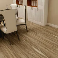 SP89023 SPC rigid core floor in a warm brown oak finish