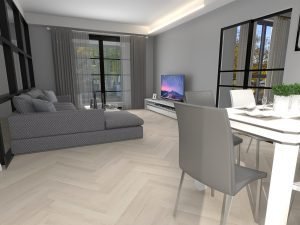 Herringbone Hybrid Flooring